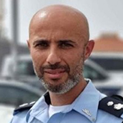 Deputy Chief, Rahat station commander, Giyar Davidov, graduate of a master's degree in the contemporary Middle East