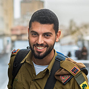 Lieutenant Omer Wolf, Raz Wolf's brother, a psychology student at the Faculty of Social Sciences and Women's and Gender Studies at the Faculty of Humanities